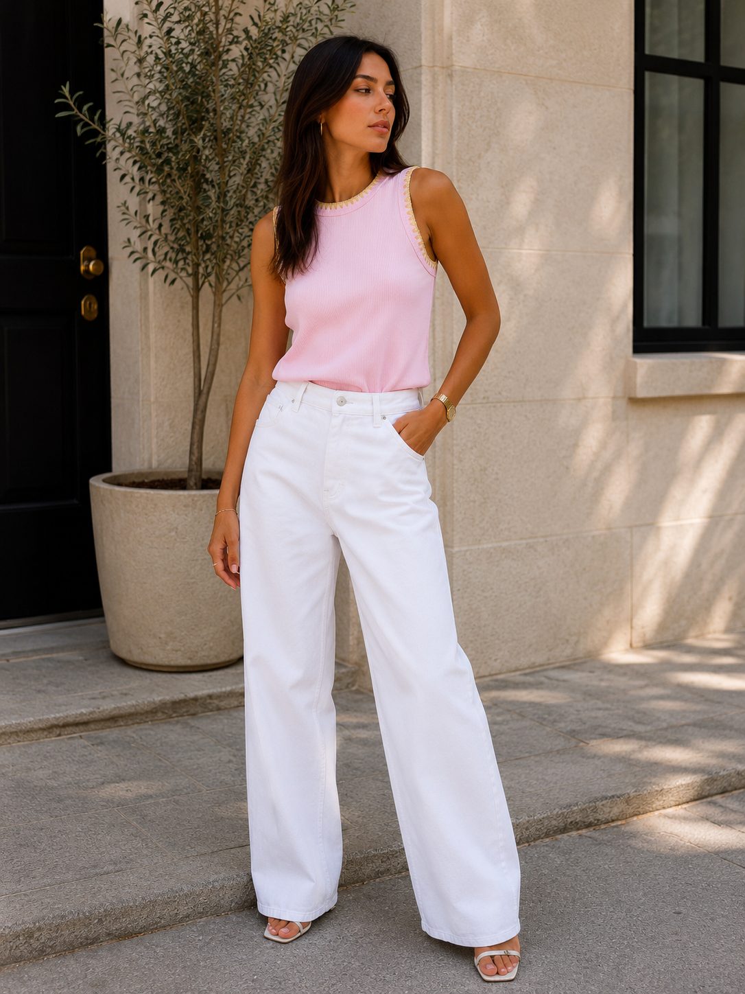 Straight Leg Jeans